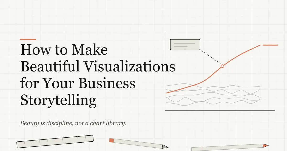 How to Make Beautiful Visualizations for Your Business Storytelling — Zainan Victor Zhou