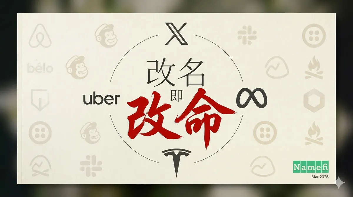 改名即改命：20个域名故事，揭示硅谷不愿公开说的「品牌第一课」 — Zainan Victor Zhou