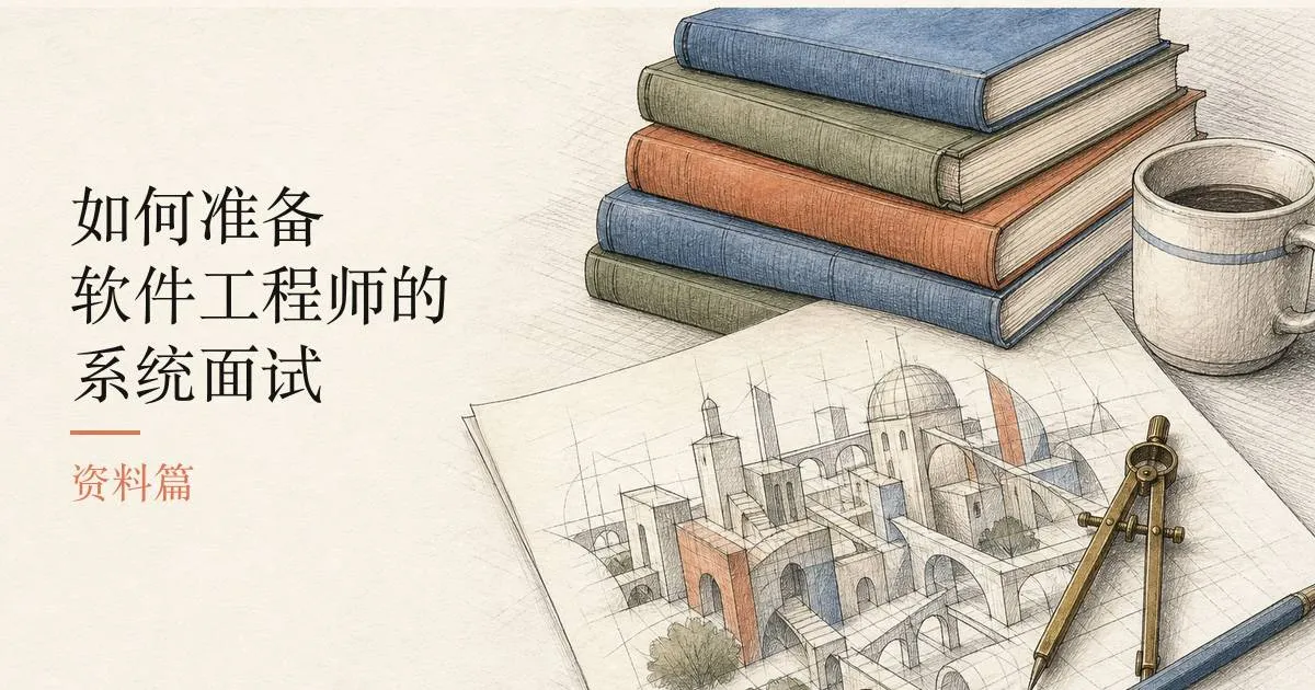 如何准备软件工程师的系统面试——资料篇 — Aileen Wright