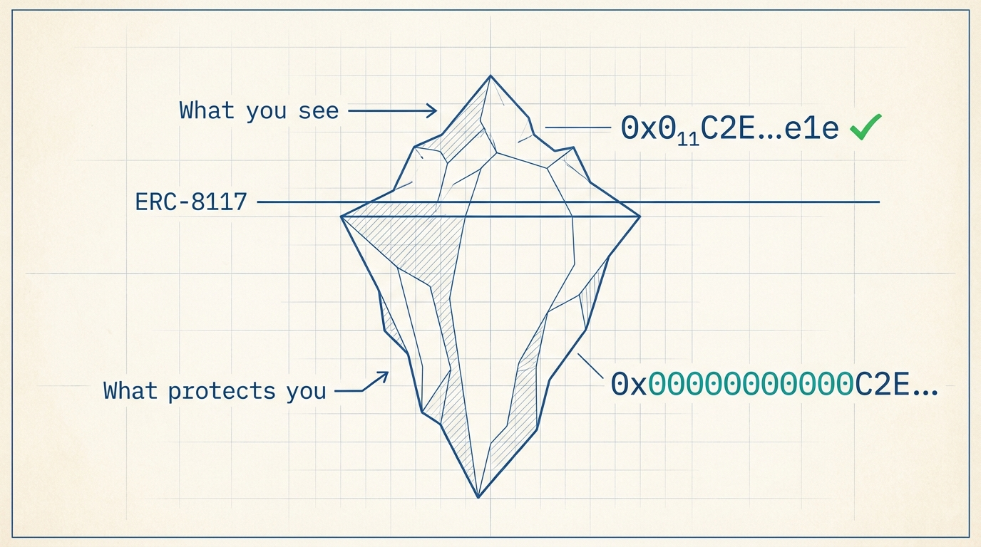 ERC-8117 before and after